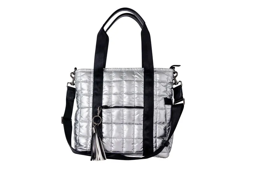 Citi Gallery Tote Bag | Silver