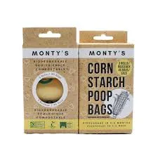 Compostable Cornstarch Poop Bags