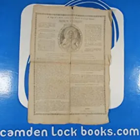 Copy of a Letter written by our Blessed Lord and Saviour JESUS CHRIST, And found eighteen miles from Iconium, fifty three years after our Blessed Saviour's Crucifixion. Publication Date: 1795 Condition: Good