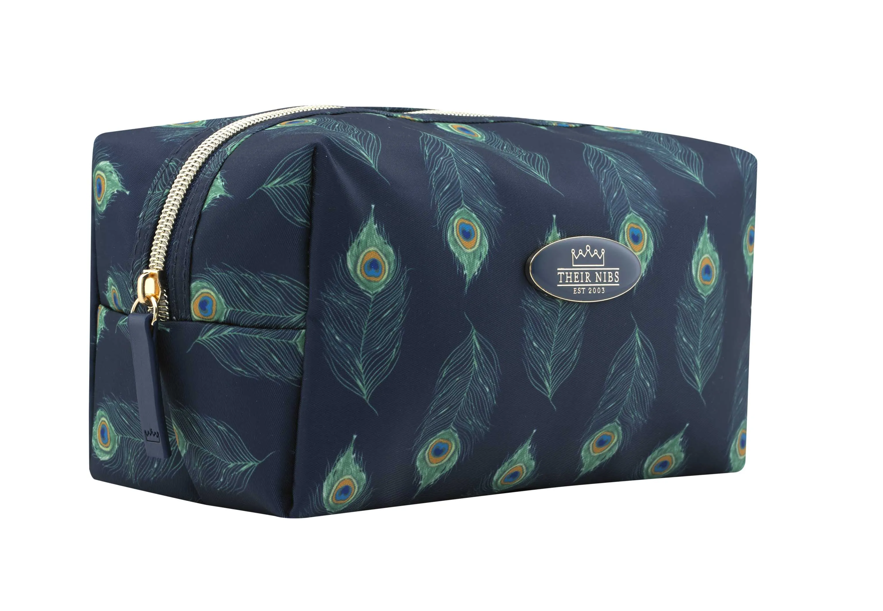 Cosmetic Bag Navy Peacock