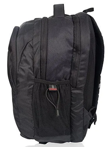 Cosmus Linux 39 litres Black & T Blue Laptop Backpack