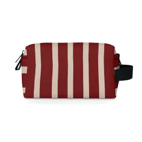 Crimson Creme Traveler Toiletry Bag