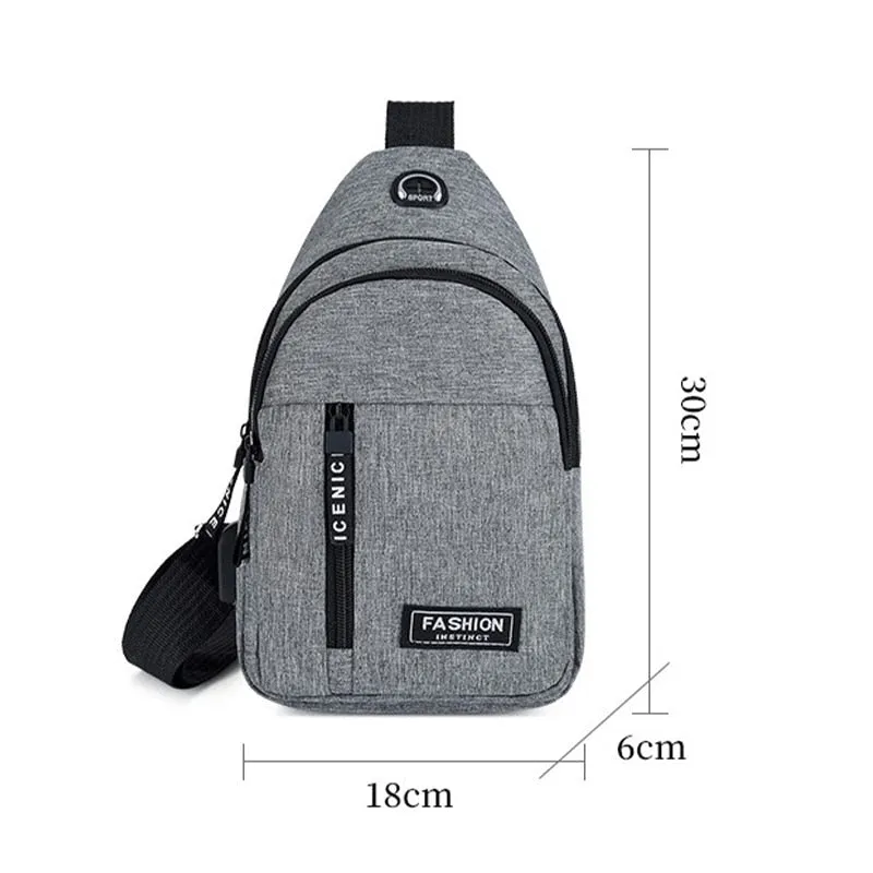 Crossbody Shoulder Bags,Nylon Fashion Sport Travel Sling Multifuncional Bags