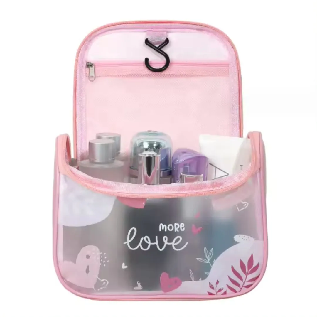 Cute Design Washbags with Hook for Storage and Travel