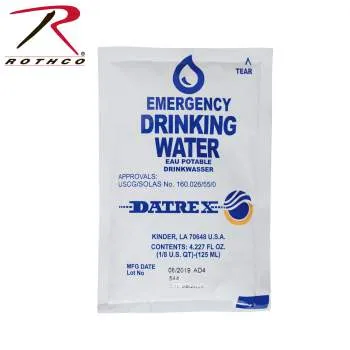 Datrex Emergency Water (64/case)