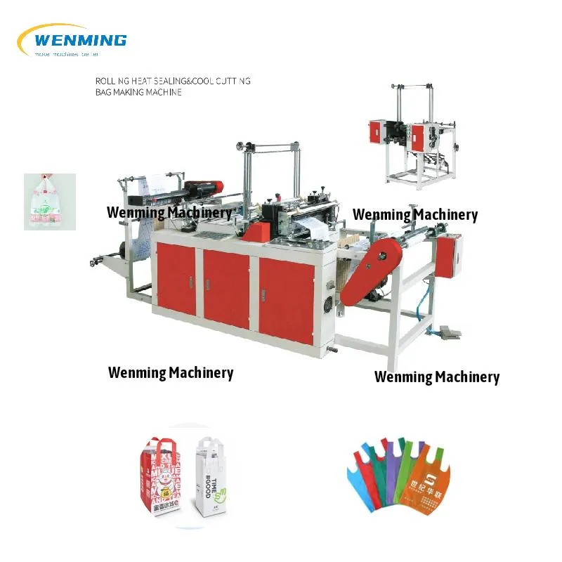 Eco-friendly Paper Bag Making Machine Carry Bag Manufacturing Machine Price