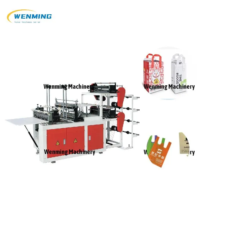 Eco-friendly Paper Bag Making Machine Carry Bag Manufacturing Machine Price