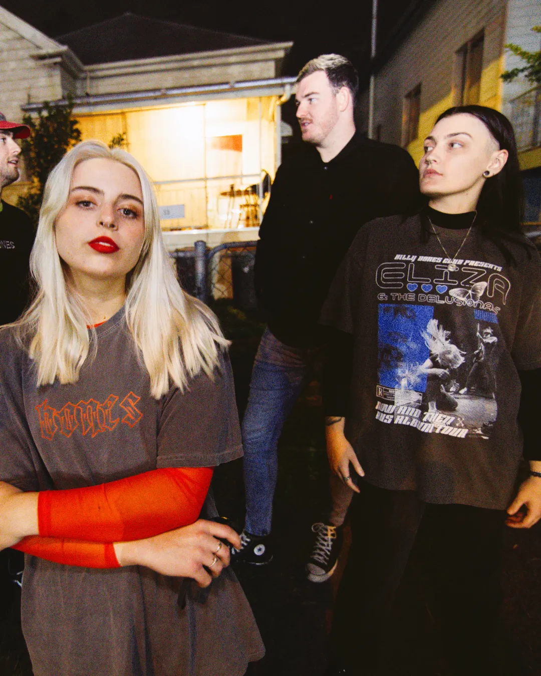 Eliza & The Delusionals X Bones Collab Tee