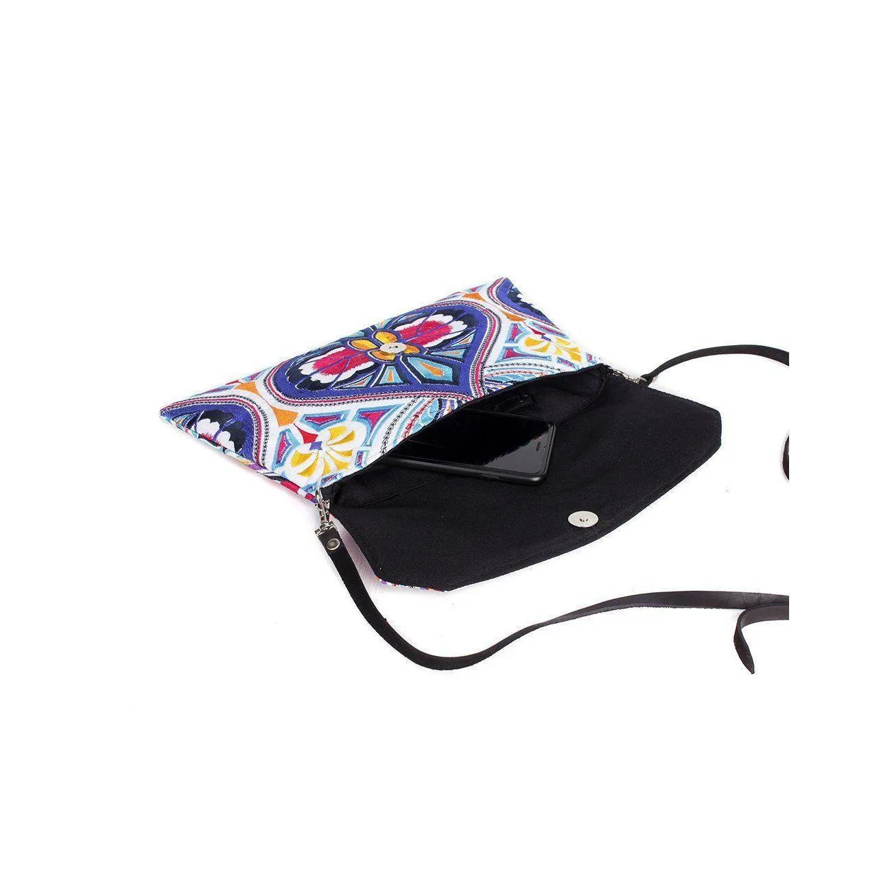 Embroidered Convertible Clutch | Crossbody Bag - Thailand