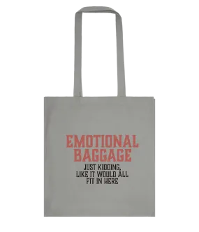 Emotional Baggage JK Design - Basic colored cotton shopping bag