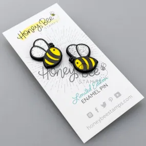 Enamel Honey Bee Pins