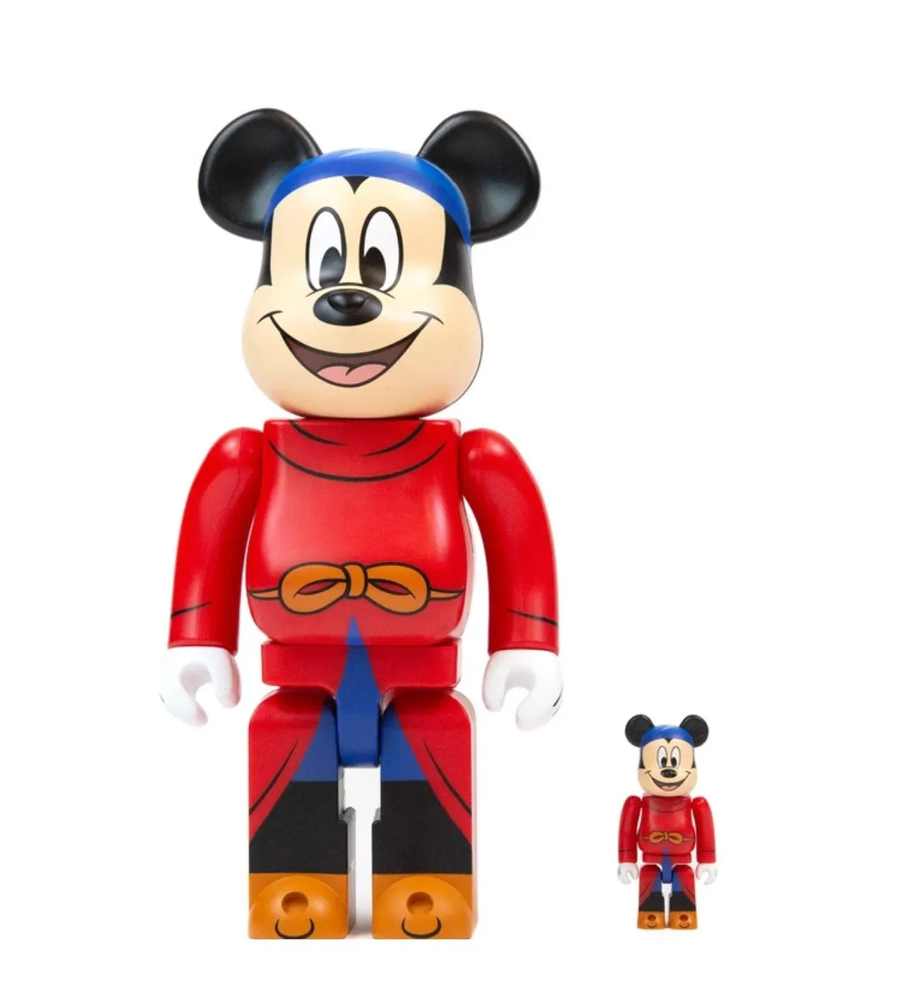 Fantasia Mickey 100% & 400%  Be@rbrick