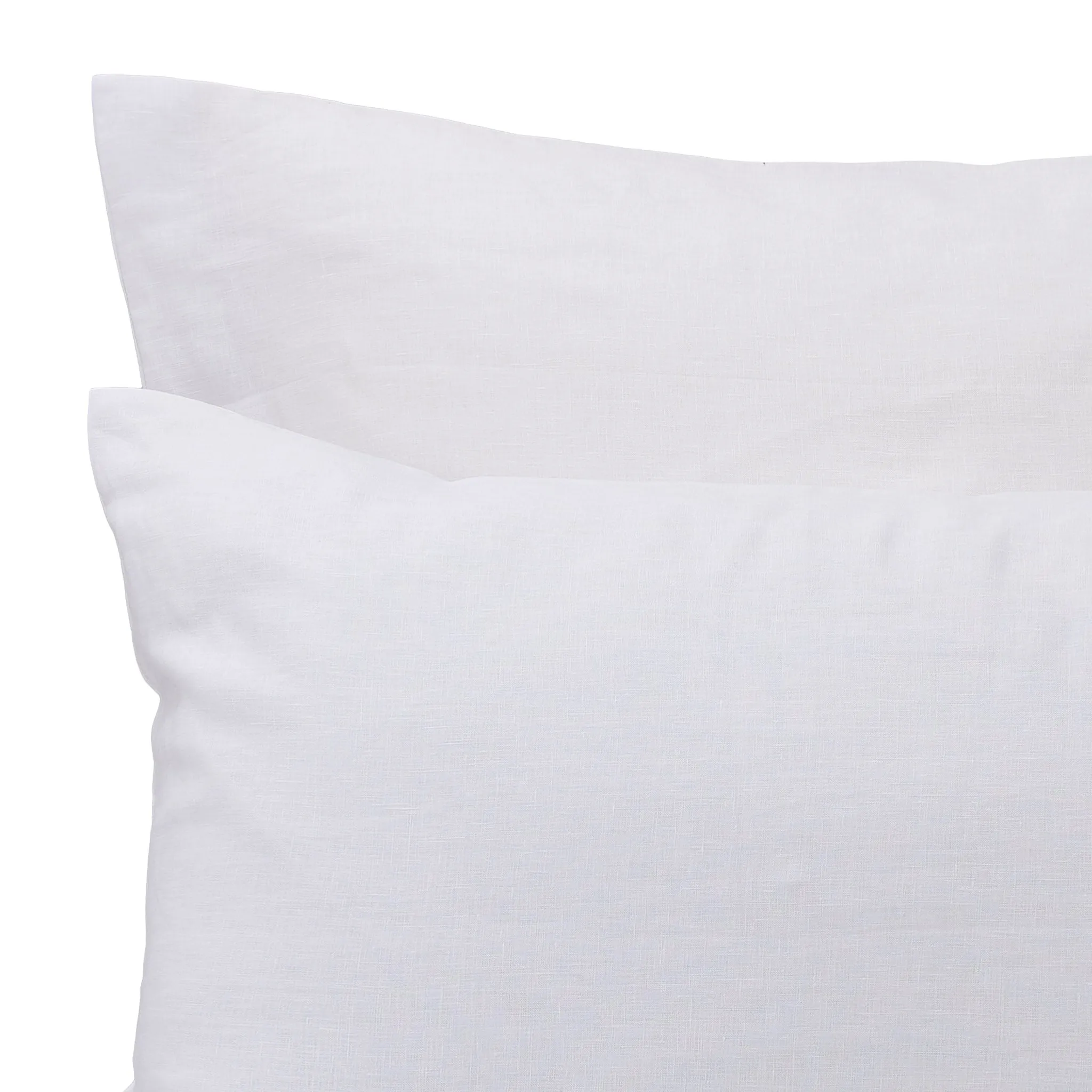 Ferro Organic Linen Bedding [White]