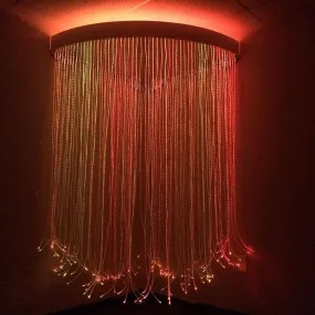 Fiber Optic Sensory Light Corner Shower