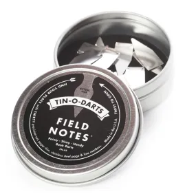 Field Notes Precision-Cut Steel Tin-O-Darts [30 Page/Line Markers]