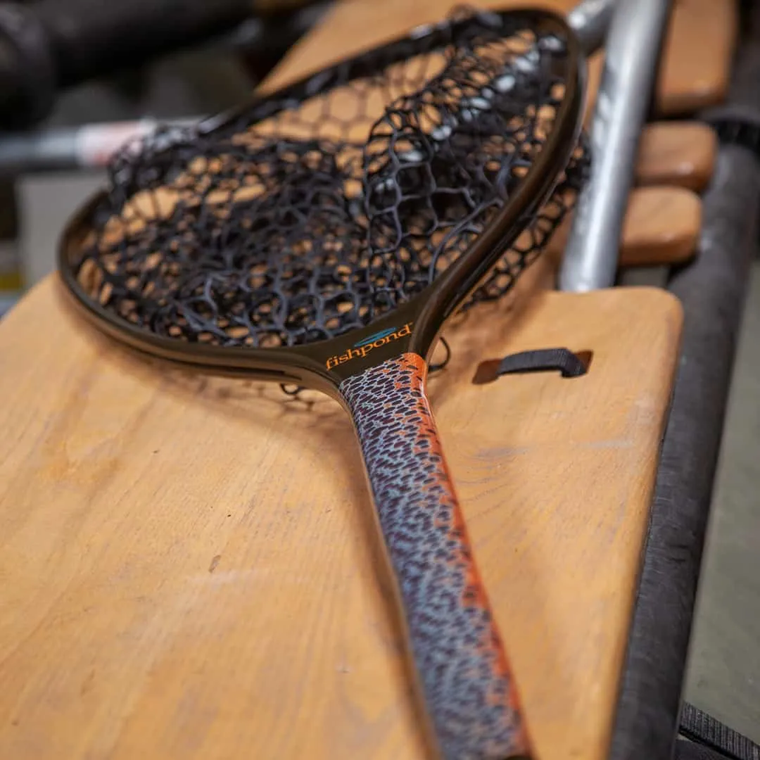 Fishpond Nomad Mid-Length Net - Brown Trout Slab Limited Edition