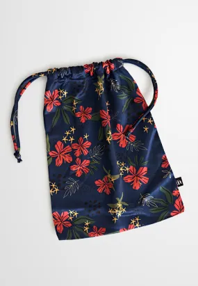 [FREEGIFT] Shay Satin printed drawstring bag