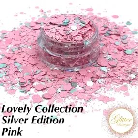 Glitter Boutique Lovely Collection Silver Edition - Pink