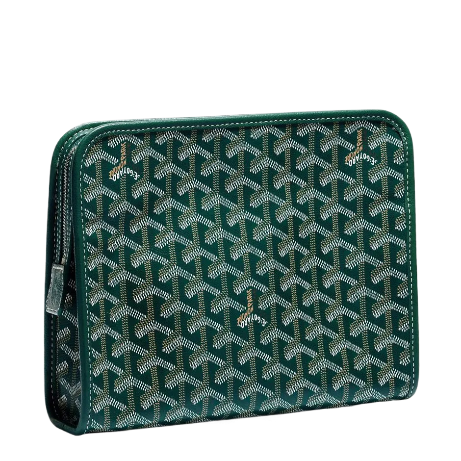 Goyard Jouvence Toiletry Bag "MM Green"