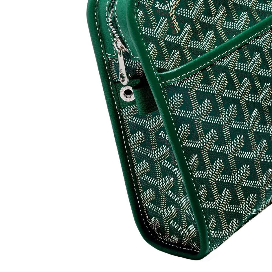 Goyard Jouvence Toiletry Bag "MM Green"