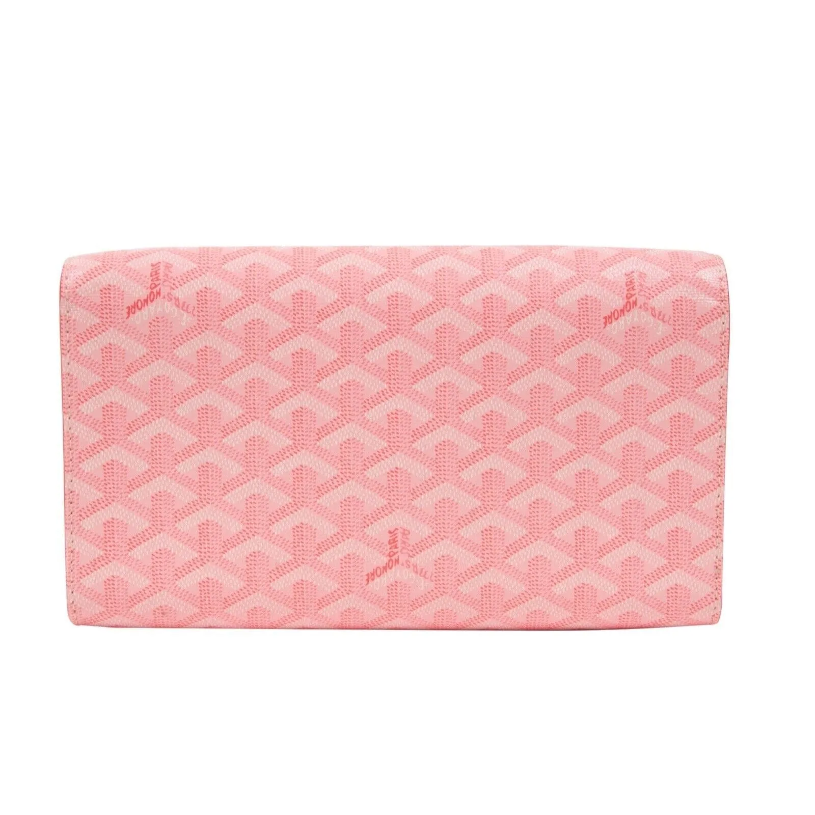 Goyard Monte Carlo MM Crossbody Pink Limited Edition Clutch Wood Purse Bag