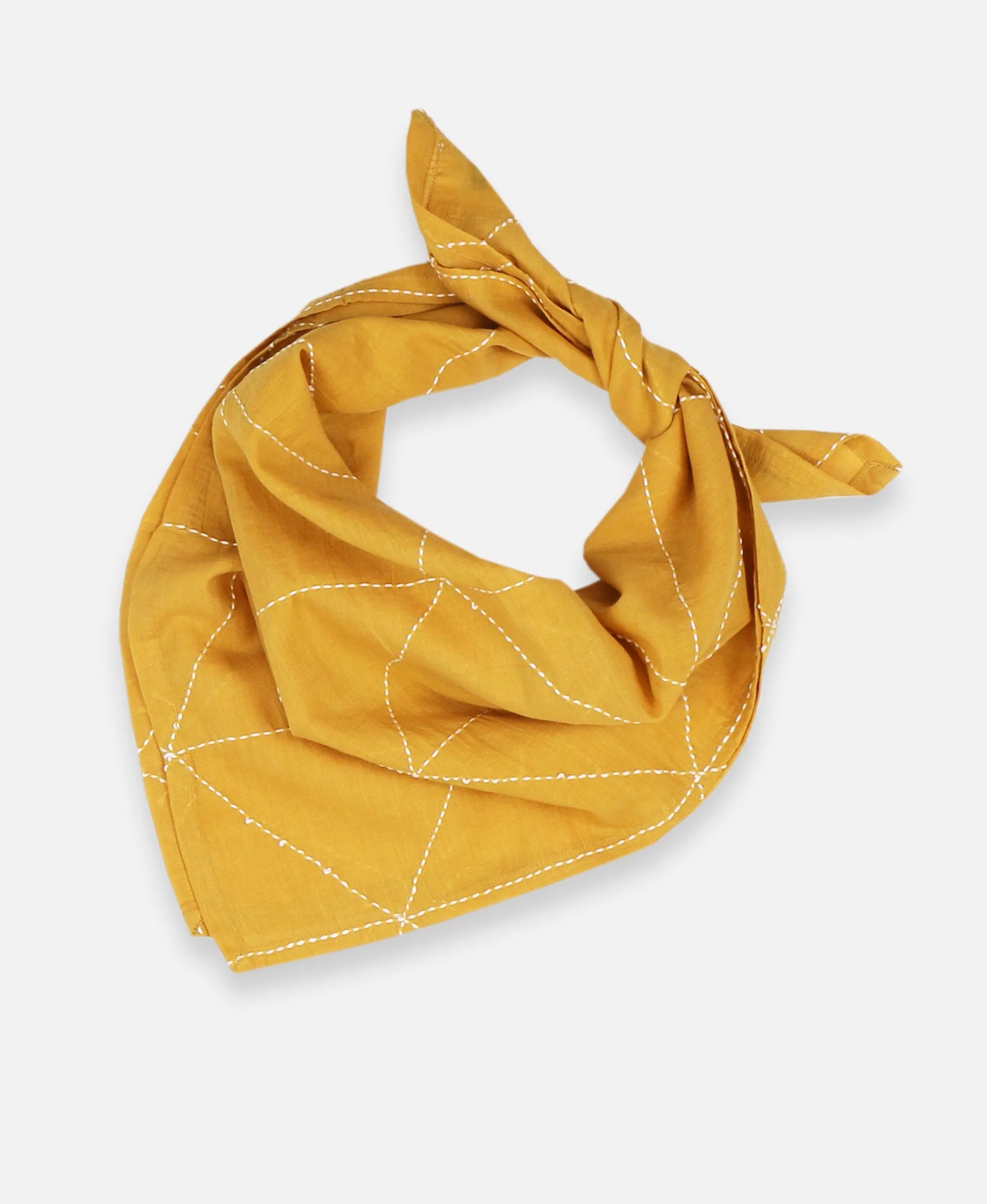 Graph Bandana - Mustard