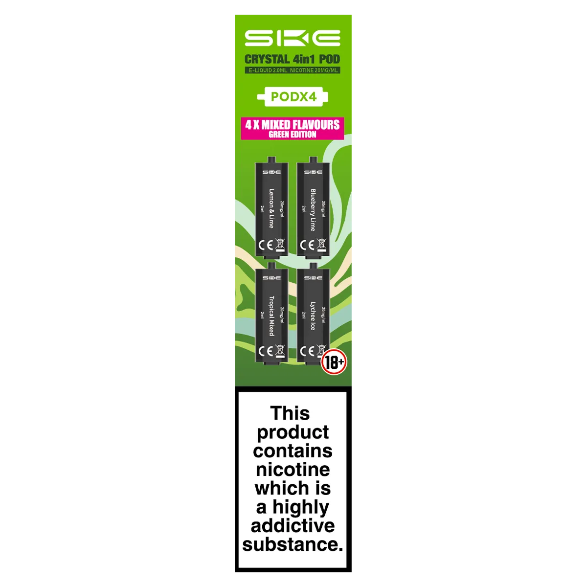 Green Edition SKE Crystal 4in1 Pods