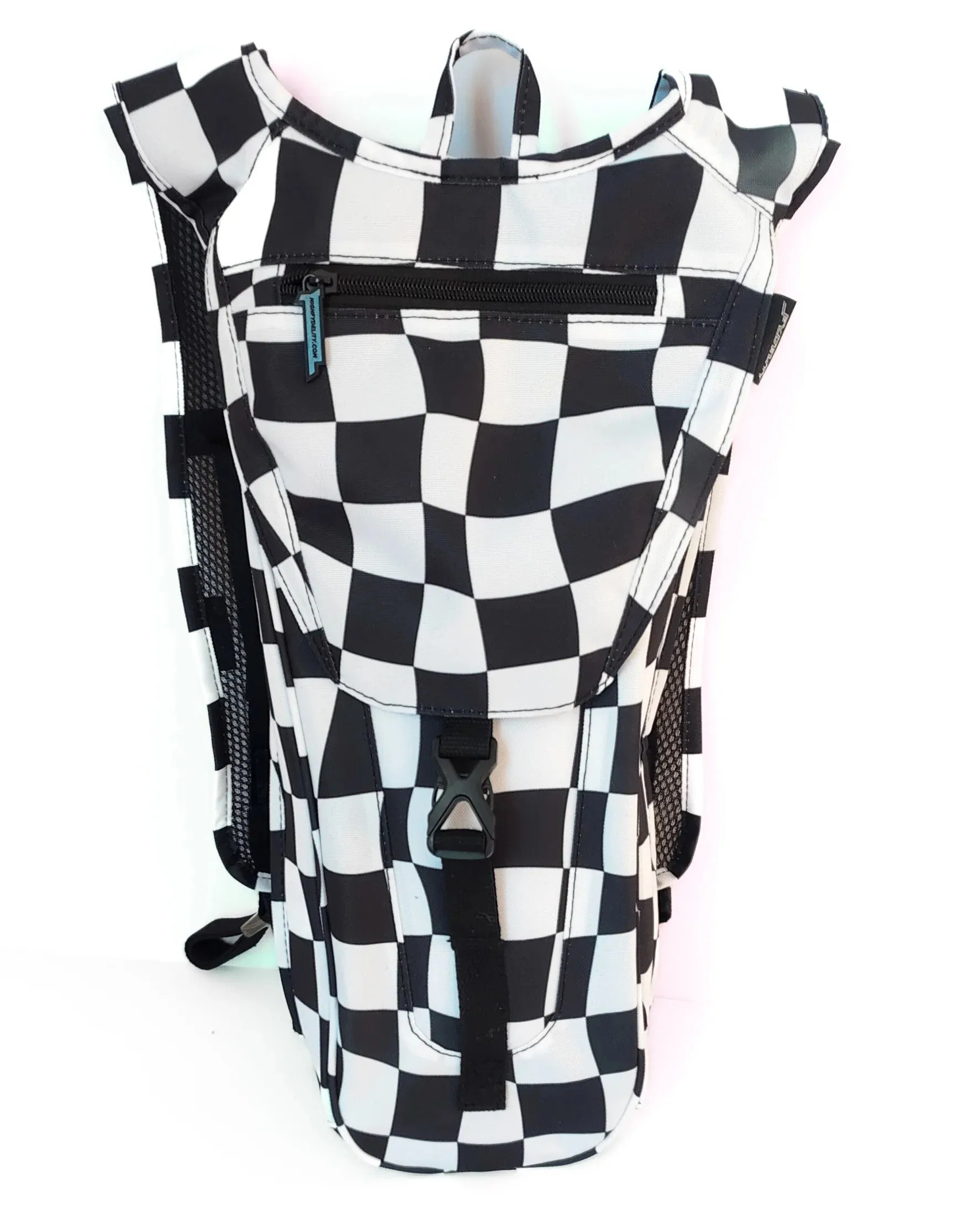 Groovy Black & White Hydration Backpack