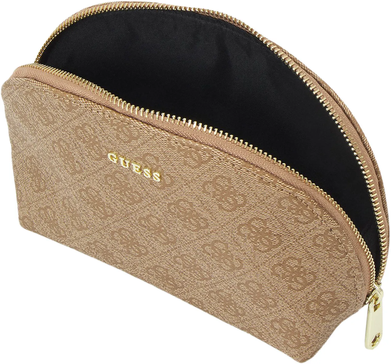 Guess Toiletry Bag In Lattee For Women