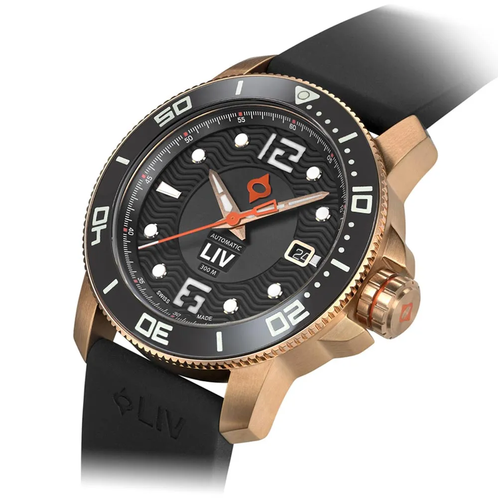 GX-Diver's 41mm Rose Gold & Gray