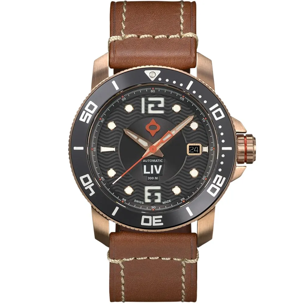 GX-Diver's 41mm Rose Gold & Gray