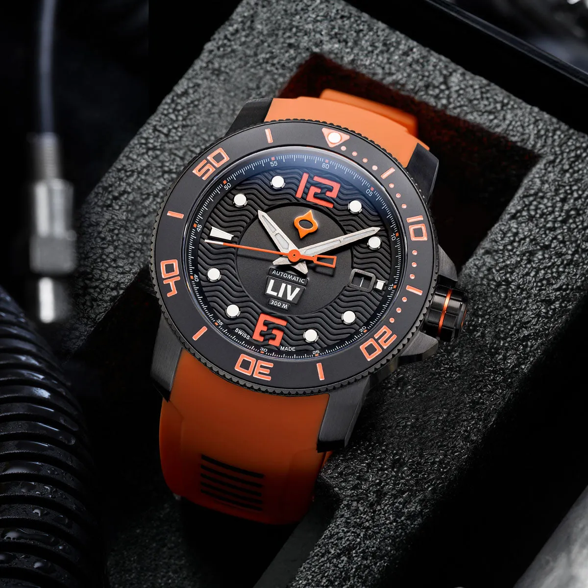 GX-Diver's 41mm Signature Orange