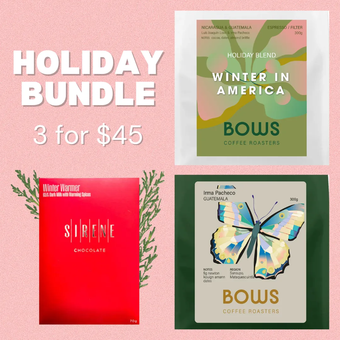 Holiday Bundle - x2 Coffees & Chocolate!