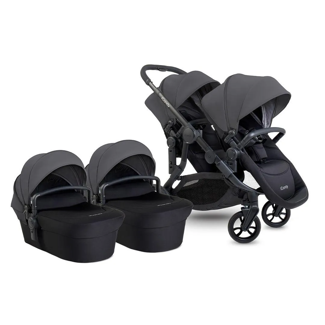 iCandy Orange 4 Twin Pushchair Bundle