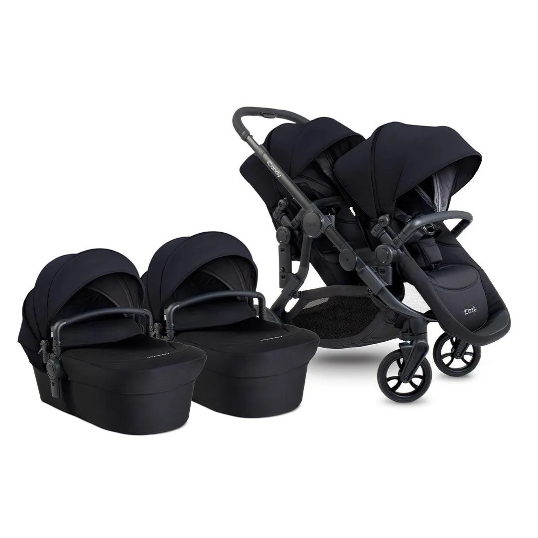 iCandy Orange 4 Twin Pushchair Bundle