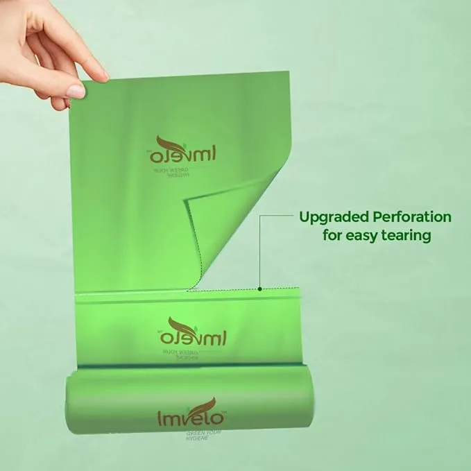 Imvelo Green Your  Oxo Biodegradable Garbage Bags  |  Medium Size | Dustbin Bag With Eco Friendly