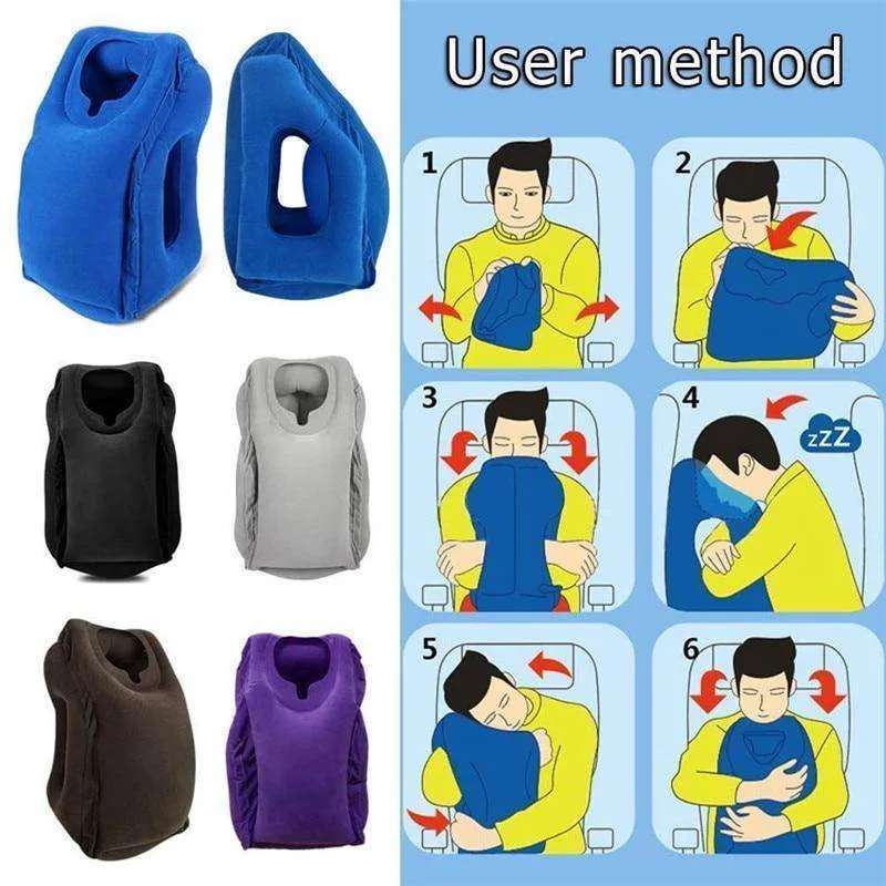 Innovative Inflatable Travel Pillow