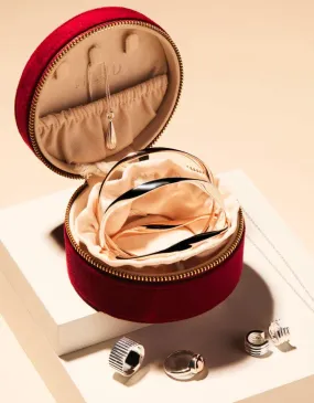 Jewellery Case Red Velvet