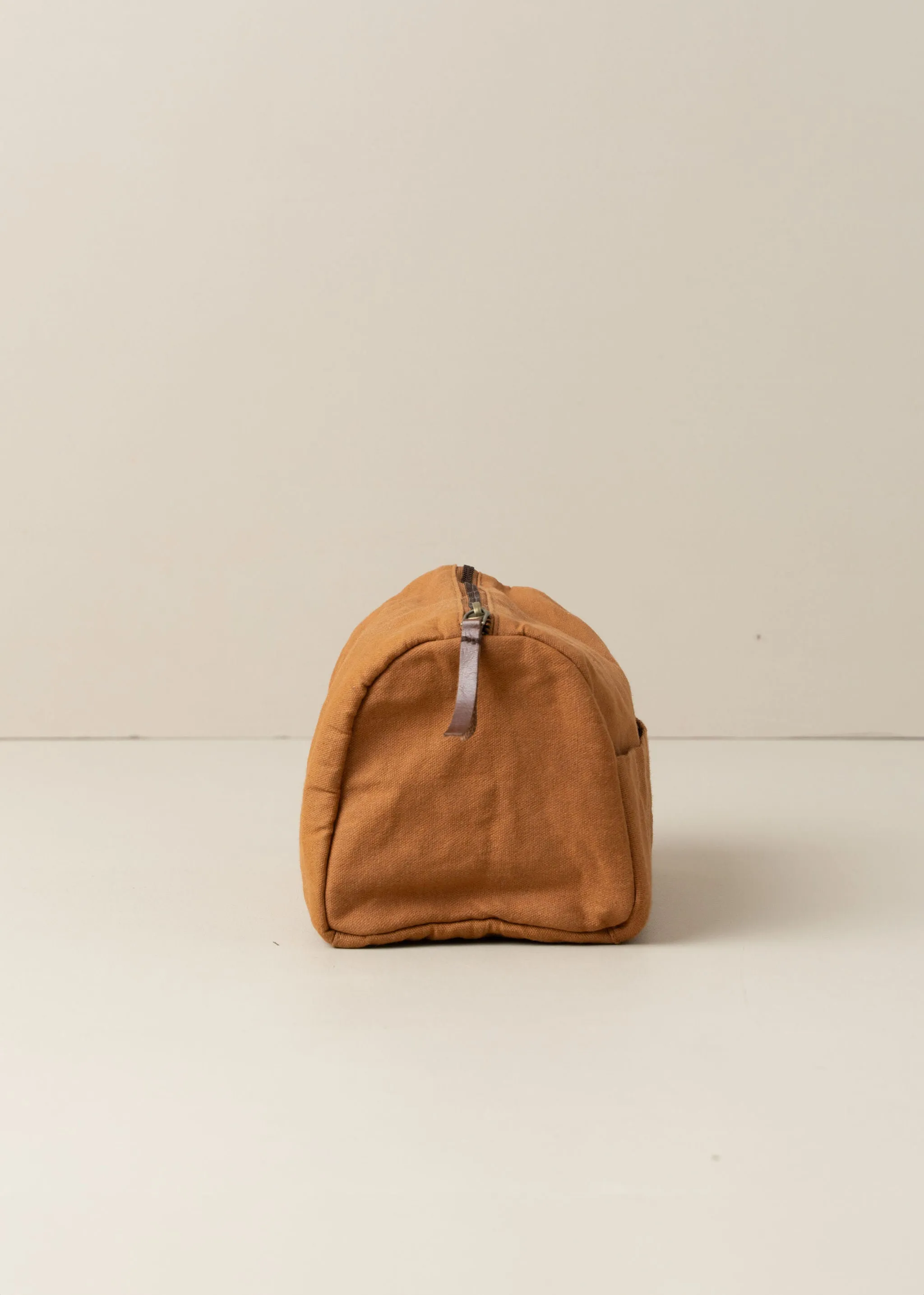 Journey Toiletry Canvas Bag | Terracotta