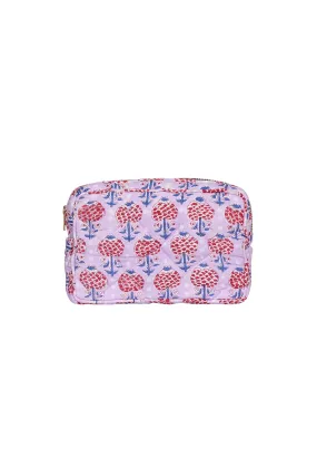 JULIE COSMETIC BAG PURPLE FLOWER