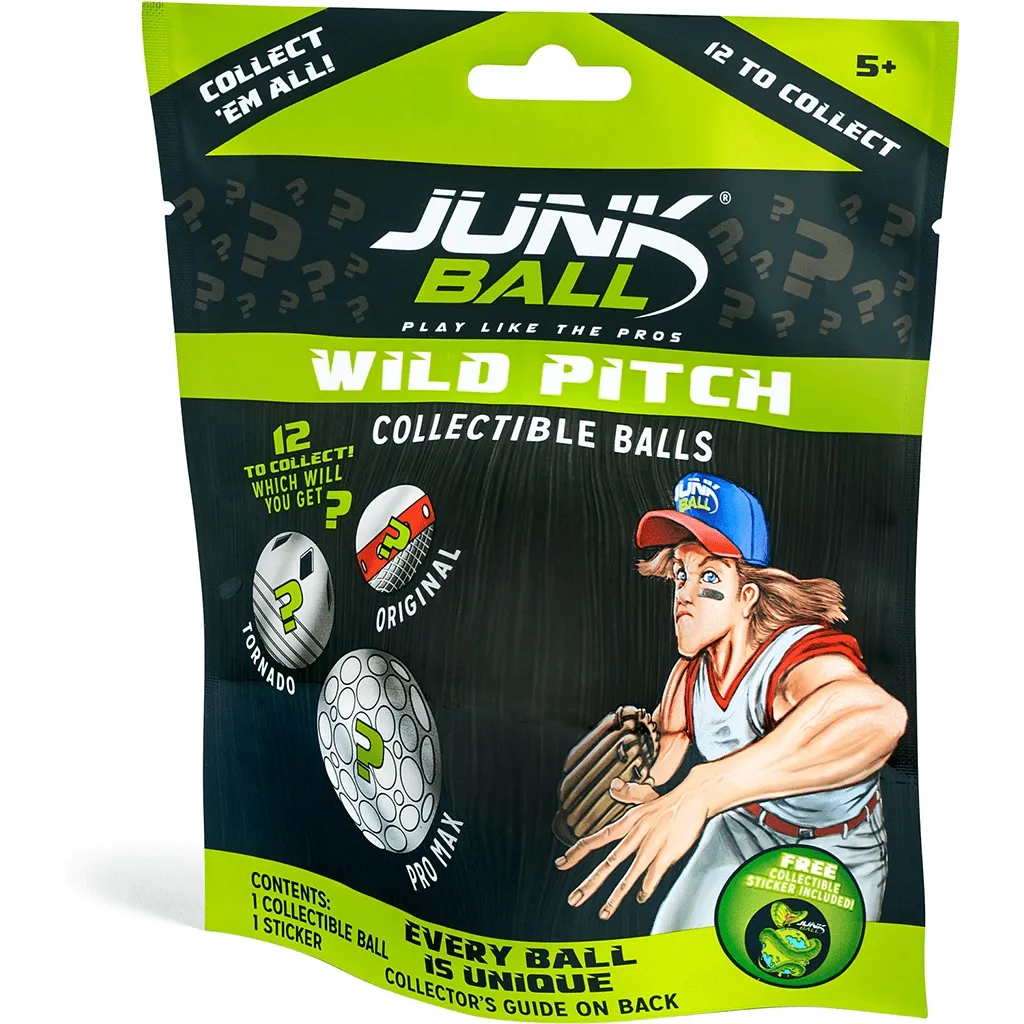 Junk Ball Wild Pitch Collectible Balls