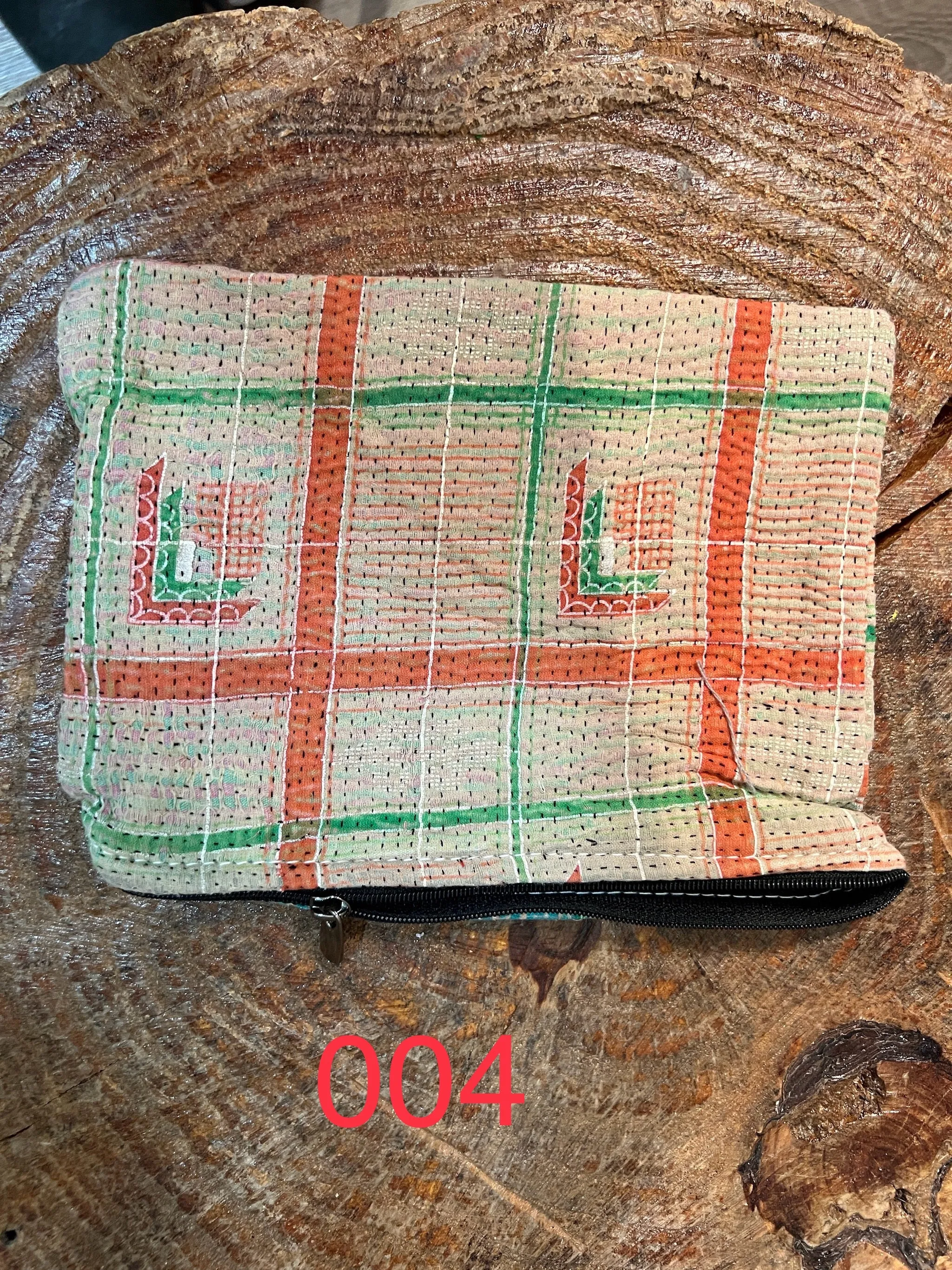 Kantha Pouch by Robin