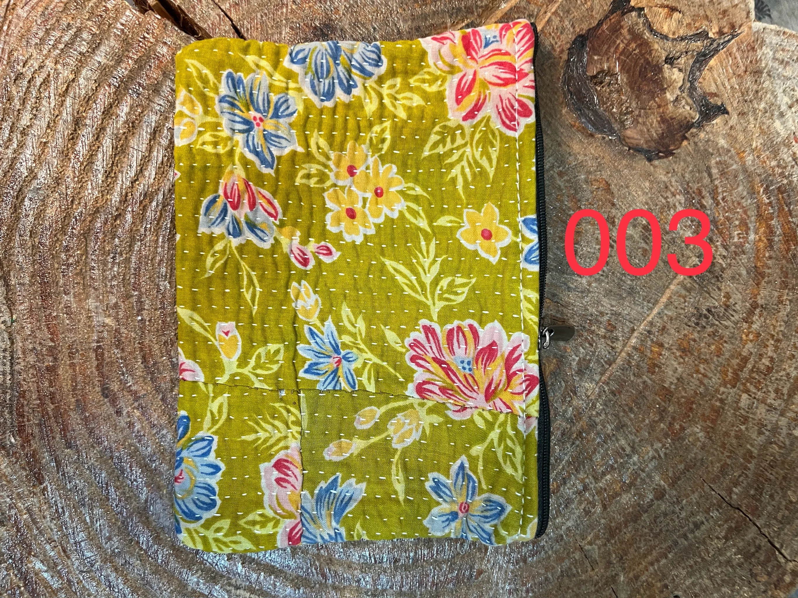 Kantha Pouch by Robin