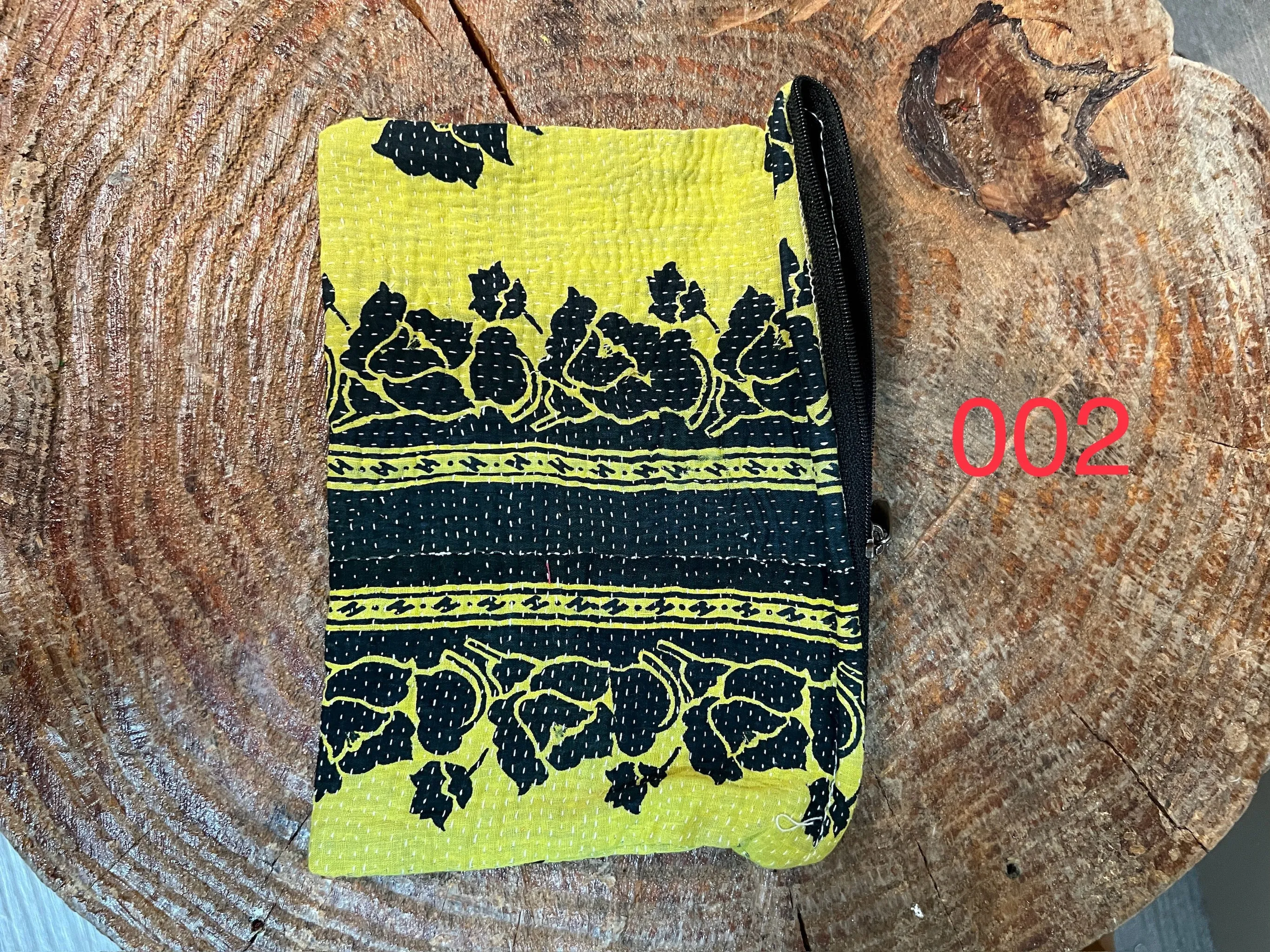 Kantha Pouch by Robin