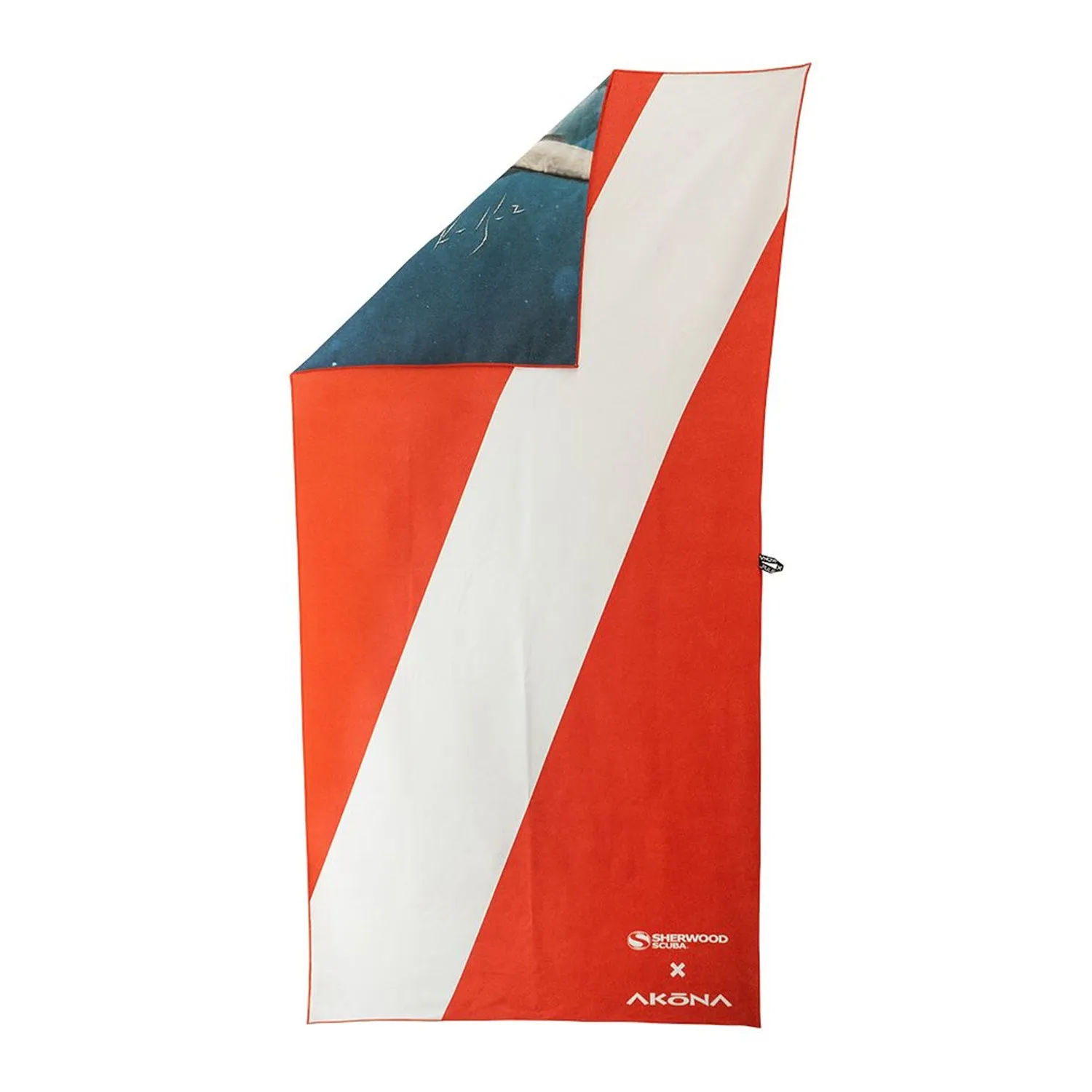 Ken Kiefer Towel - limited edition (Shark & Dive Flag)