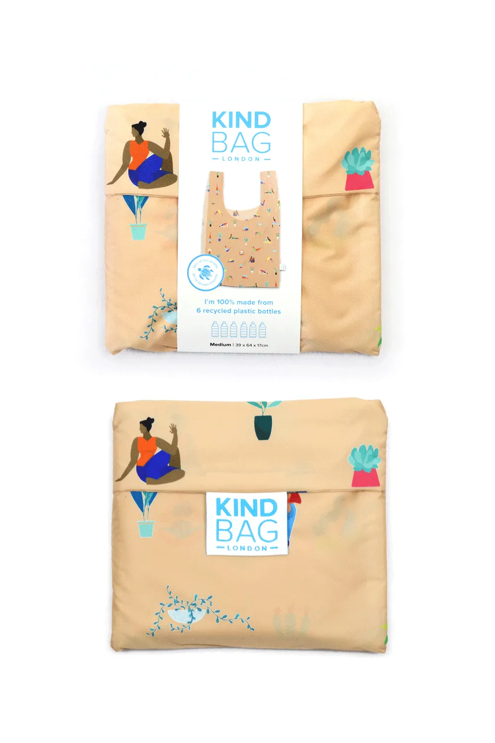 Kind Bag Yoga Girls Reusable Bag