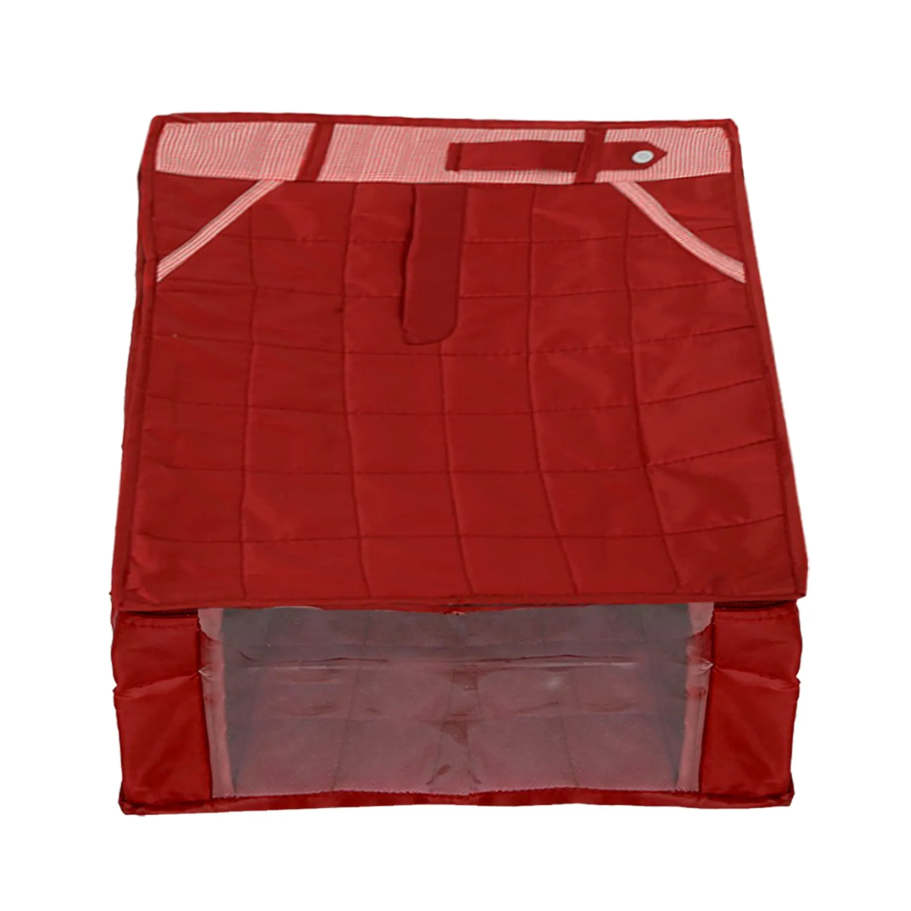 Kuber Industries Parachute Pant/Trouser Organizer Cover Storage Bag (Maroon)-HS_38_KUBMART21199, Pack of 1