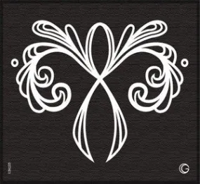 Lacey Ribbon HD Stencil