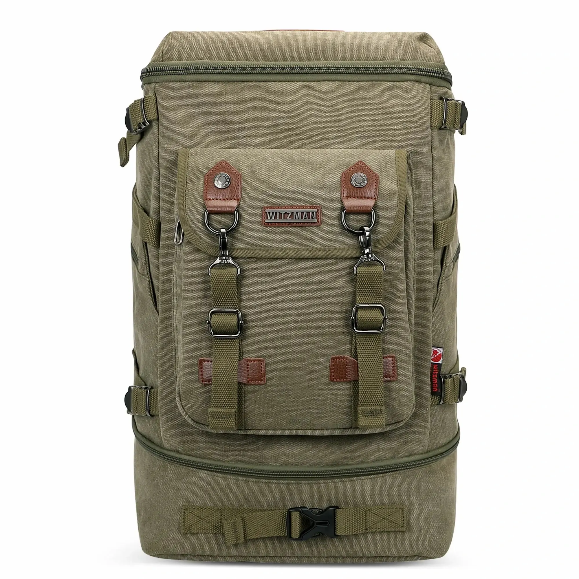 Large Canvas Carry on Travel Backpack