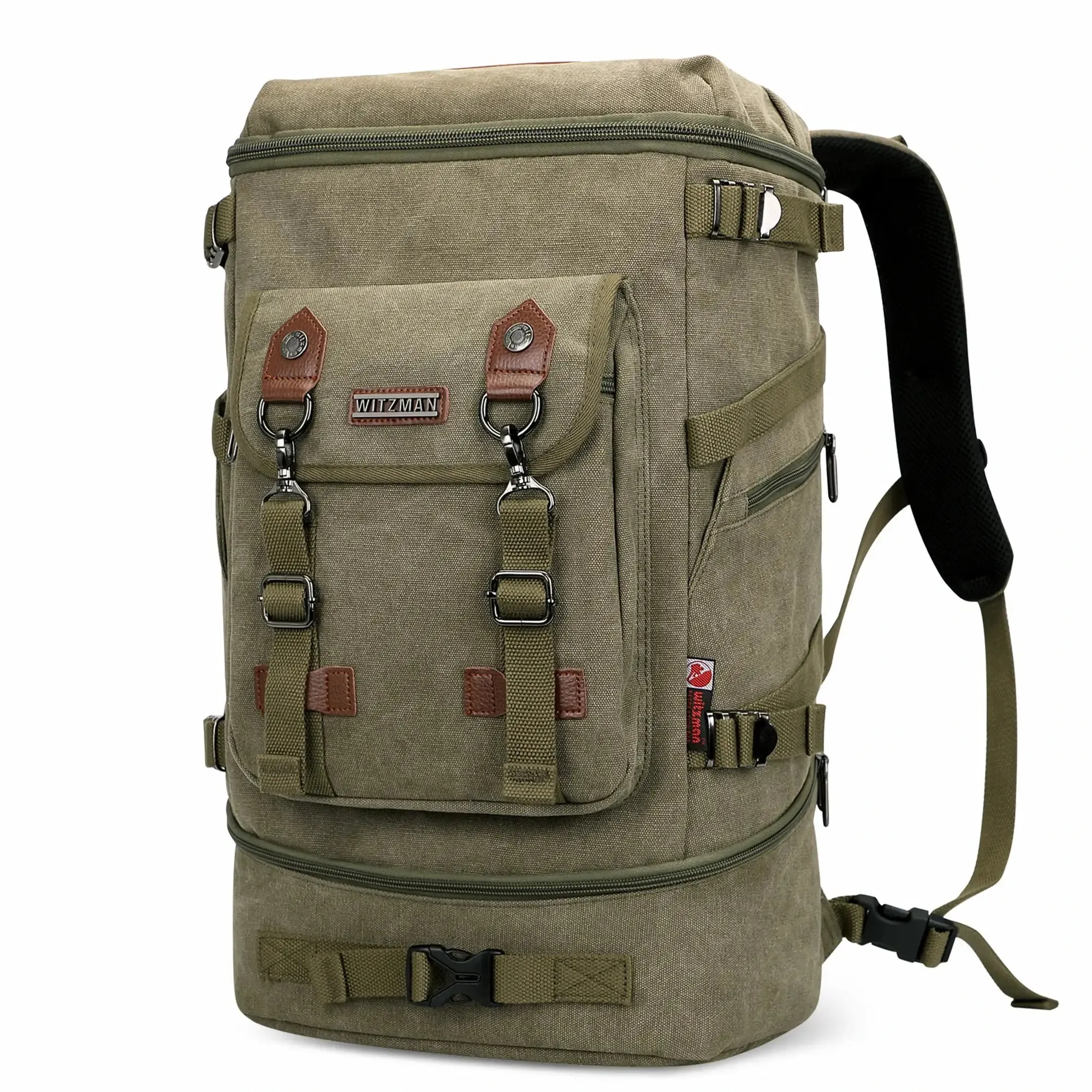 Large Canvas Carry on Travel Backpack